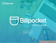 Tablet Screenshot of billpocket.com